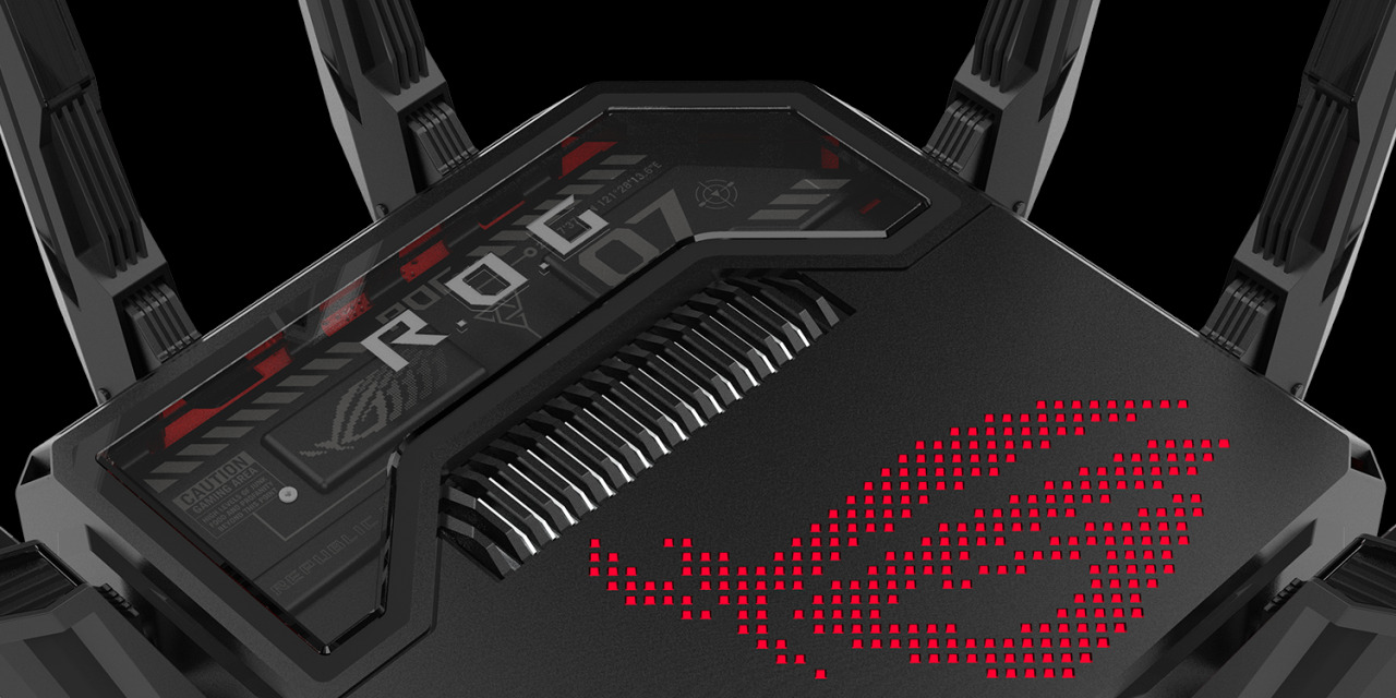 Ces Asus Rog Rapture Gt Be Ist Der Weltweit Erste Quad Band Wifi Gaming Router Tngd