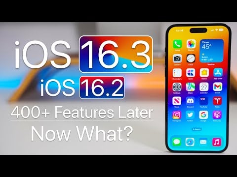 Weitere IOS 16.3-Funktionen (Video) - TNGD